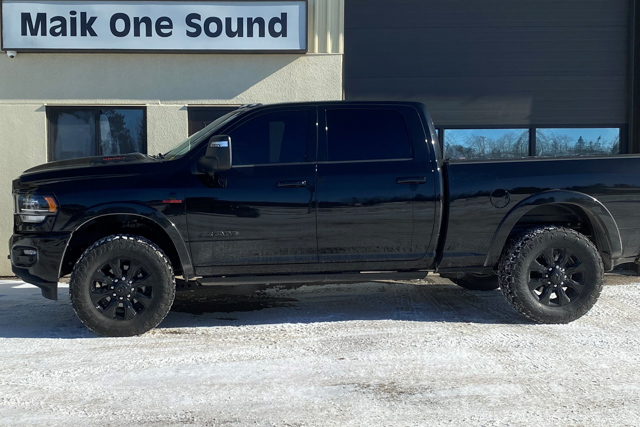 2023 RAM 2500 with professional window tint in North Bay